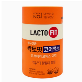 락토핏 종근당건강 생유산균 코어맥스, 2g, 120개