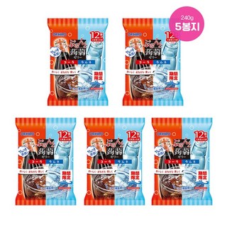 곤약젤리 콜라/라무네 일본 오리히로 20g X 12개입 X 5봉지, 5개, 240g