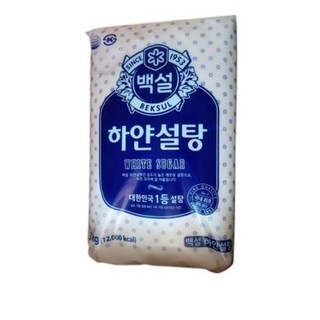 CJ 백설 하얀설탕, 3kg, 5개