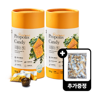 뉴트라라이프 프로폴리스 캔디 2+1구성 리필형 추가증정 (총 90개입), 1개, 135g