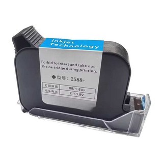 잉크젯 마킹기 2590 교체 카트리지 소모품 W3T10B, SP2588+ 검정 잉크