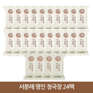 서일농원 서분례명인 청국장 본사직송, 110g, 24개