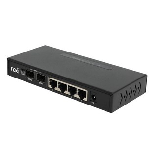 넥시 NX-SG1004-2SFP 4포트 스위칭허브 기가비트 +2SFP / NX1320, 1개