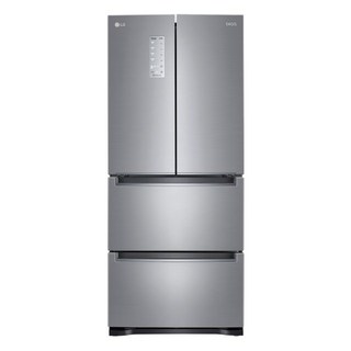삼성전자 비스포크 김치플러스 3도어 키친핏 313L 방문설치, 글램 화이트 + 글램 핑크, RQ33A74C255