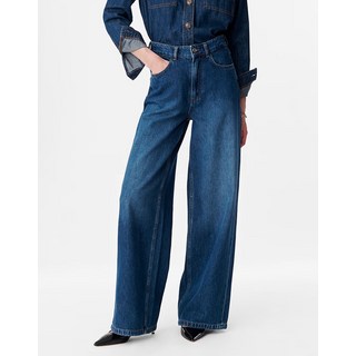 24FW 블루 워싱 면 데님 팬츠 VIPA4F110B2