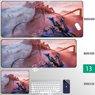호라이즌 포비든 웨스트 캐릭터 콘솔 테이블 매트 대형 마우스 패드 장패드 3mm, 300X250mm - 두께 3mm, 1개, 13.M