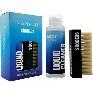 Shoozas 신발 클리너 슈즈 슈케어 얼룩 슈자 키트, Simple Kit