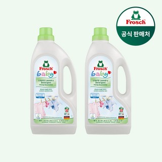 [매일 배송] 프로쉬 독일 베이비 세탁세제 1.5L 아기 세제, 2개