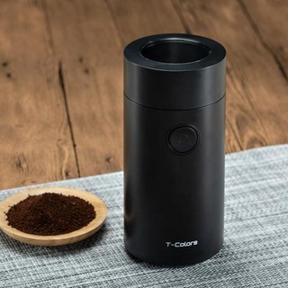 커피그라인더 가정용 커피용품 드립커피 전자동커피머신, 검은색