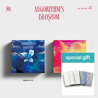 [특별사은품증정] QWER 앨범 알고리즘블라썸 미니2집 Algorithm's Blossom 2종세트 (포토북+포스트카드+CD 외) 내이름맑음_QWER 앨범