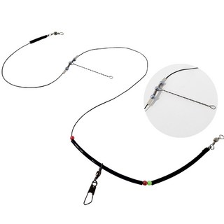 마리수 원투 낚시 채비 스네이크천칭 유동 도다리 장어 자작채비 천평 7cm 9cm 2단, 1개, 10개입