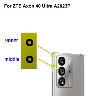 ZTE Axon 40 Ultra AP 후면 카메라 유리 렌즈 테스트 Axon40 용, 03 2 in 1, 1개