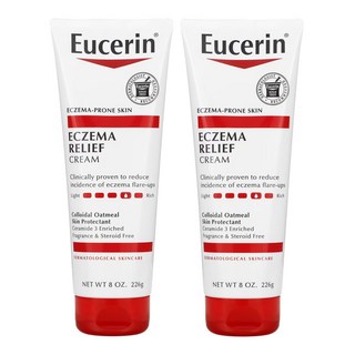 Eucerin 유세린 크림 콜로이드 오트밀 226g 2팩, 2개