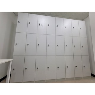 온디자인가구 3단락커 사용 모습
