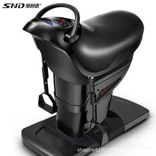 승마기 승마운동기구 말타기 운동 실내 홈트 전신운동 가정용, 블랙 150kg 20 기어 LCD