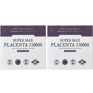 씨앤씨뉴트리션 고함량 양태반 캡슐 150000 100캡슐 호주 식약처인증 +사은품, 100정, 2개