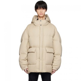 [정품] 우영미 WOOYOUNGMI 베이지 퀼티드 다운 자켓 232704M178009