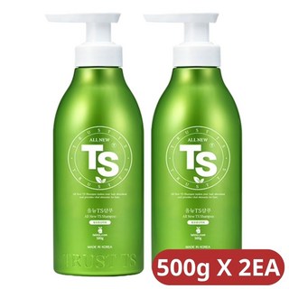 TS 올뉴티에스 샴푸 올뉴TS 탈모샴푸 X2개, 500g, 2개