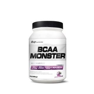 BUP BCAA몬스터 포도맛 류신 아미노산 헬스보충제 BCAA, 500g, 1개