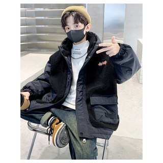 CA3745 남아 키즈 주니어 초등학생 겨울 가을 봄 고퀄 후리스 뽀글이 보아털 솜혼방 누빔 퀄팅 다운패딩 아우터 캐주얼 점퍼 잠바 코트 보온 방한 데일리 아동복