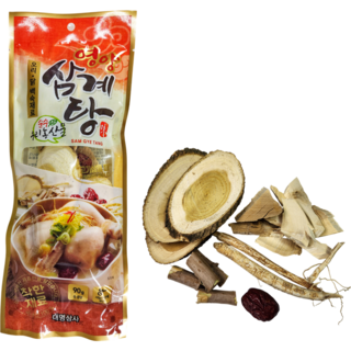 한우물 영양 삼계탕 재료 국내산100% 오리백숙재료 원물 한방초, 1개, 90g