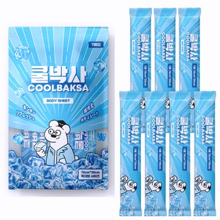 쿨박사 쿨링티슈 데오 쿨링 시트 타올 쿨스카프 특대형, 1개, 7매입