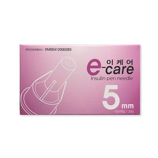 이케어 인슐린 펜니들 멸균주사침 32G 5mm 100개입 1개 상품 이미지