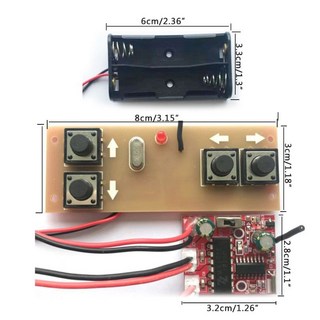 4 채널 2.4G RC 모델 자동차 용 원격 제어 수신기 모듈 키트 회로 보드