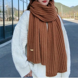 지나루비 쁘띠 고급 소재 여성 니트머플러 남 녀 공용 겨울목도리 상품 이미지