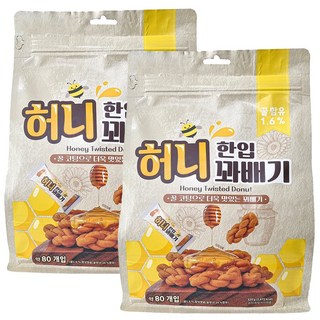한입 허니 꽈배기 520g 2개 상품 이미지