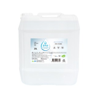 조이라이프 조이수 초순수 3차 살균 정제수, 1개, 20L