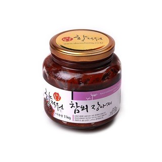 향적원 순창 참외장아찌 유리병