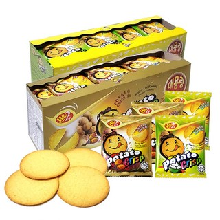 윈윈푸드 포테이토 크리스프 과자세트, 4개, 780g