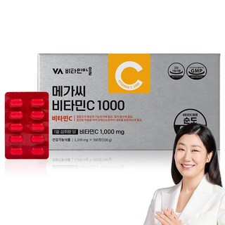 비타민마을 고함량 메가씨 비타민C 1000mg, 1개, 300정