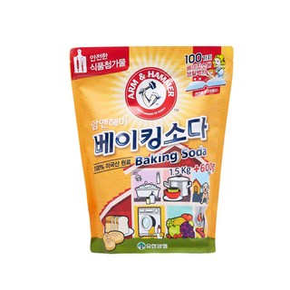 암앤해머 퓨어 베이킹소다 천연세제, 1.5kg, 1개