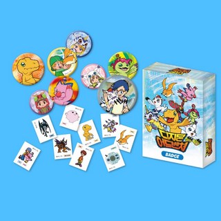 디지몬어드벤처 캔뱃지 랜덤 박스