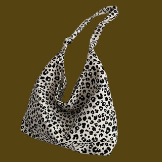 벨라민 호피 에코백 레오파드 매듭 천가방 상품 이미지
