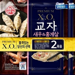 냉동 부추 교자 새우와홍게살 324g 2봉 만두