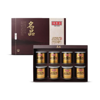 [G]대천김 곱창김 명품 캔김 선물세트 8캔, 1개
