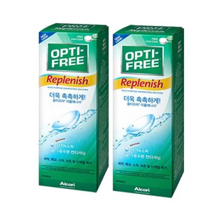 옵티프리 리플레니시 렌즈세정액 + 렌즈케이스, 2세트, 420ml