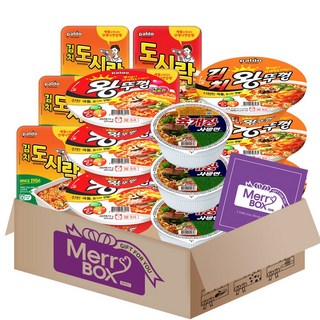 컵라면 세트: 팔도 왕뚜껑(3개) + 김치왕뚜껑(3개) + 농심 육개장사발면(3개) + 팔도 도시락(3개) + 김치도시락(3개), 1세트 컵라면 세트: 팔도 왕뚜껑(3개) + 김치왕뚜껑(3개) + 농심 육개장사발면(3개) + 팔도 도시락(3개) + 김치도시락(3개), 1세트