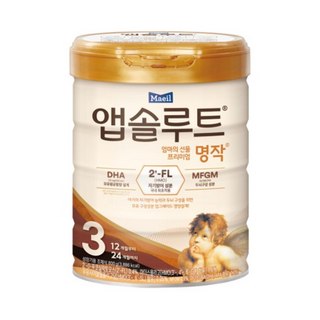 앱솔루트 명작 2FL 분유 3단계, 800g, 10개