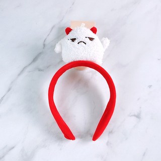 에버랜드 레인보우 장우산 에버랜드자유이용권 10 기타 머리띠 놀이공원 생일 파티, 1개, D48.빨간뿔