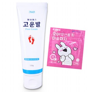 고운발 풋크림 튜브형 120ml + 마술패치, 1개
