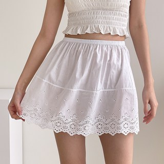 에스랑제이 블라썸 아사면 레이스 속치마