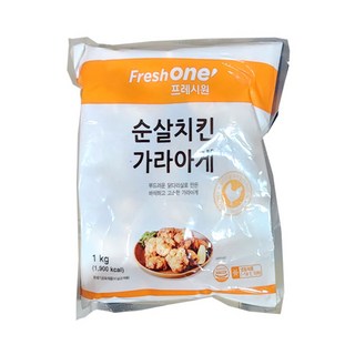 (무)(냉동)프레시원 순살치킨가라아게(냉동 1KgX5개), 1kg, 5개