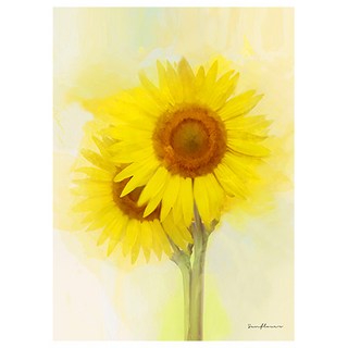 풍수아트 돈들어오는 풍수 해바라기 그림액자 19종, 13.SUN-연노랑