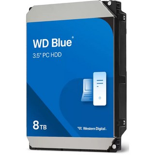 WD 8TB 블루 5640 SATA III 3.5 Internal HDD
