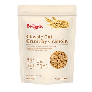 브뤼겐 클래식 오트 크런치 그래놀라 400g, 1개
