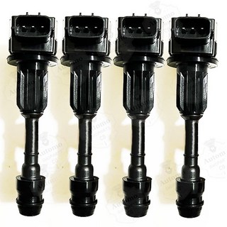 닛산 큐브 March III Micra 03-10 K12 Note E11 점화 코일 22448-AX001 22448AX001 AIC6207F 용 1/4PCs, 1PCS
